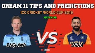IND vs ENG Dream11 Prediction, Cricket World Cup 2019, Match 38: Best Playing XI Players to Pick for Today’s Match between India and England at 3 PM